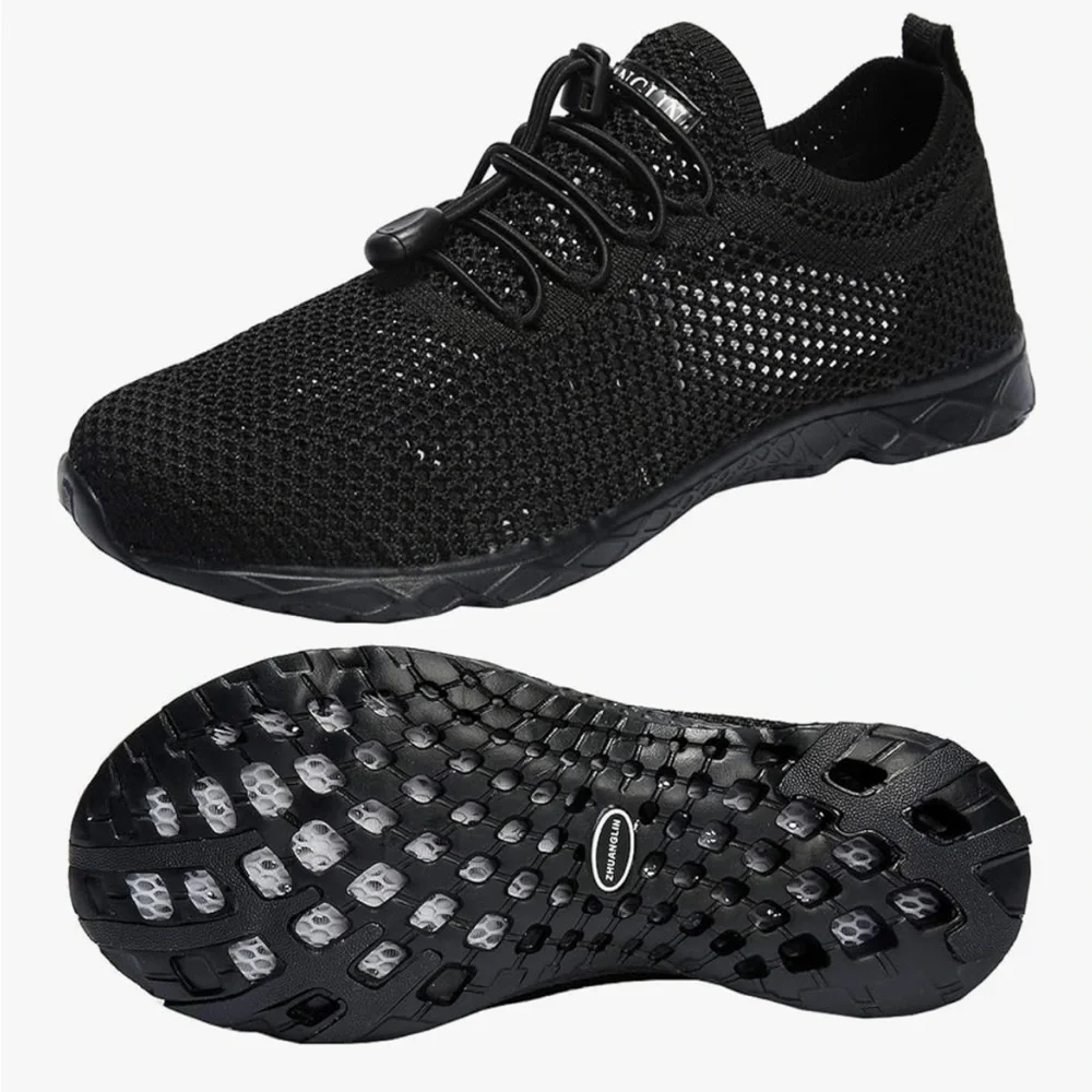 Black Athletic Sneakers